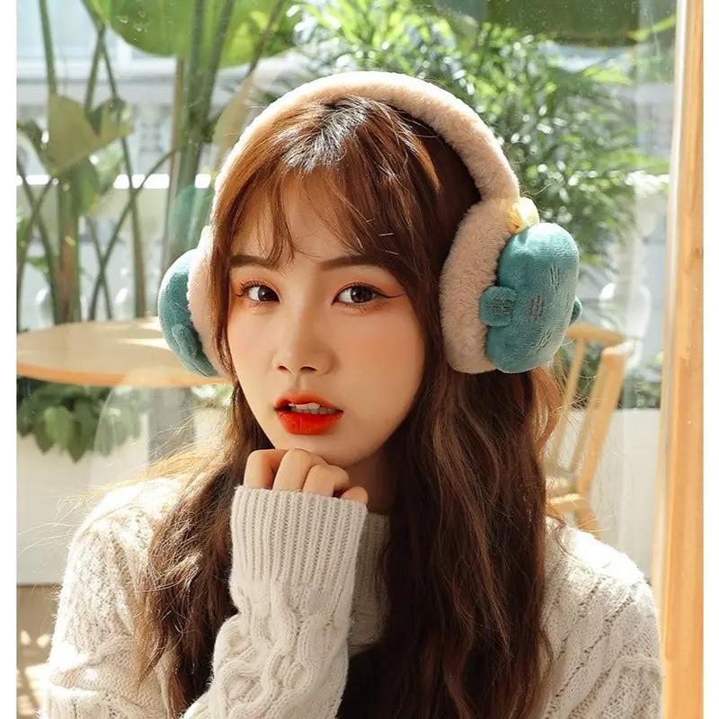 Bịt Tai Giữ Ấm Mùa Đông Cho Trẻ Em và Người Lớn Hình Hoa Quả, Động Vật Dễ Thương Ngộ Nghĩnh 4