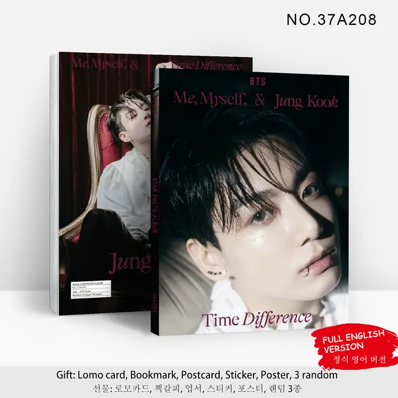 Album Ảnh Nhập Khẩu JUNGKOOK, Ảnh JUNGKOOK, Ảnh Người Ngoài Hành Tinh SEVEN, Chân Dung Người Nổi Tiếng, Quà Tặng Cho Album Ảnh, Ảnh Tập JUNGKOOK 3