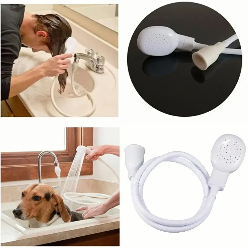 Kepala Shower Extension Multifungsi Untuk Anjing/Pet Bathing Tool Alat/Pet Shower Tool Selang Mandi