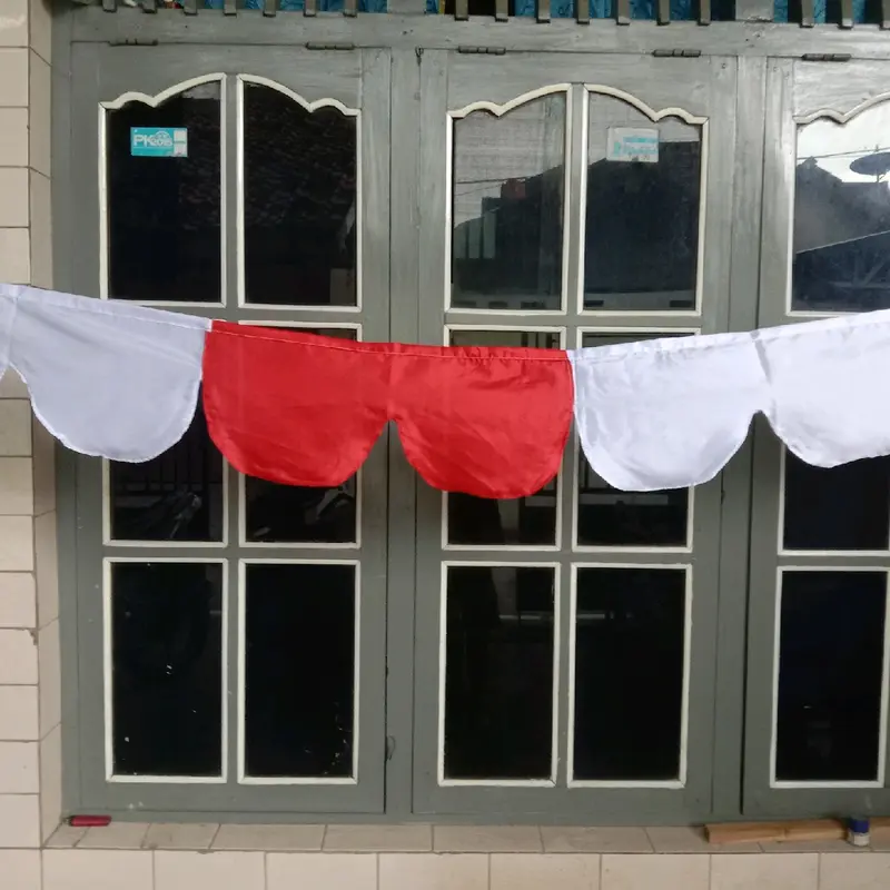 BENDERA LATIH PANJANG ±2METER DAN TELOR MERPATI IMITASI 2