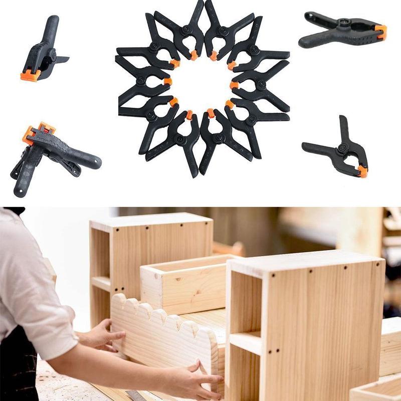 Product Introduction of T141pearinpear DIY Background Clamp Heavy Grip Toggle Clamps Plastic Nylon Spring Clip Woodworking 13