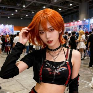 かつら男性と女性 COS ボラウルフテールヘアスタイルデイリーカラーふわふわショートヘアメカニズムヘッドギア