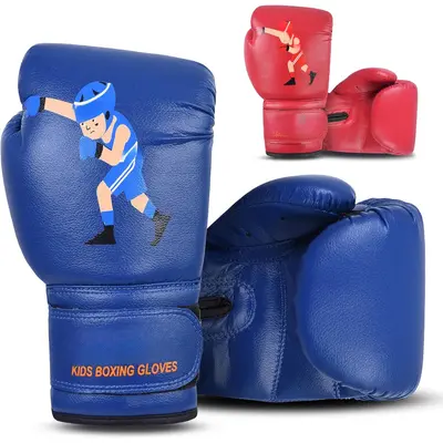 Red Boxing Gloves For Boys Happyyami Boxing Glove For Practicing