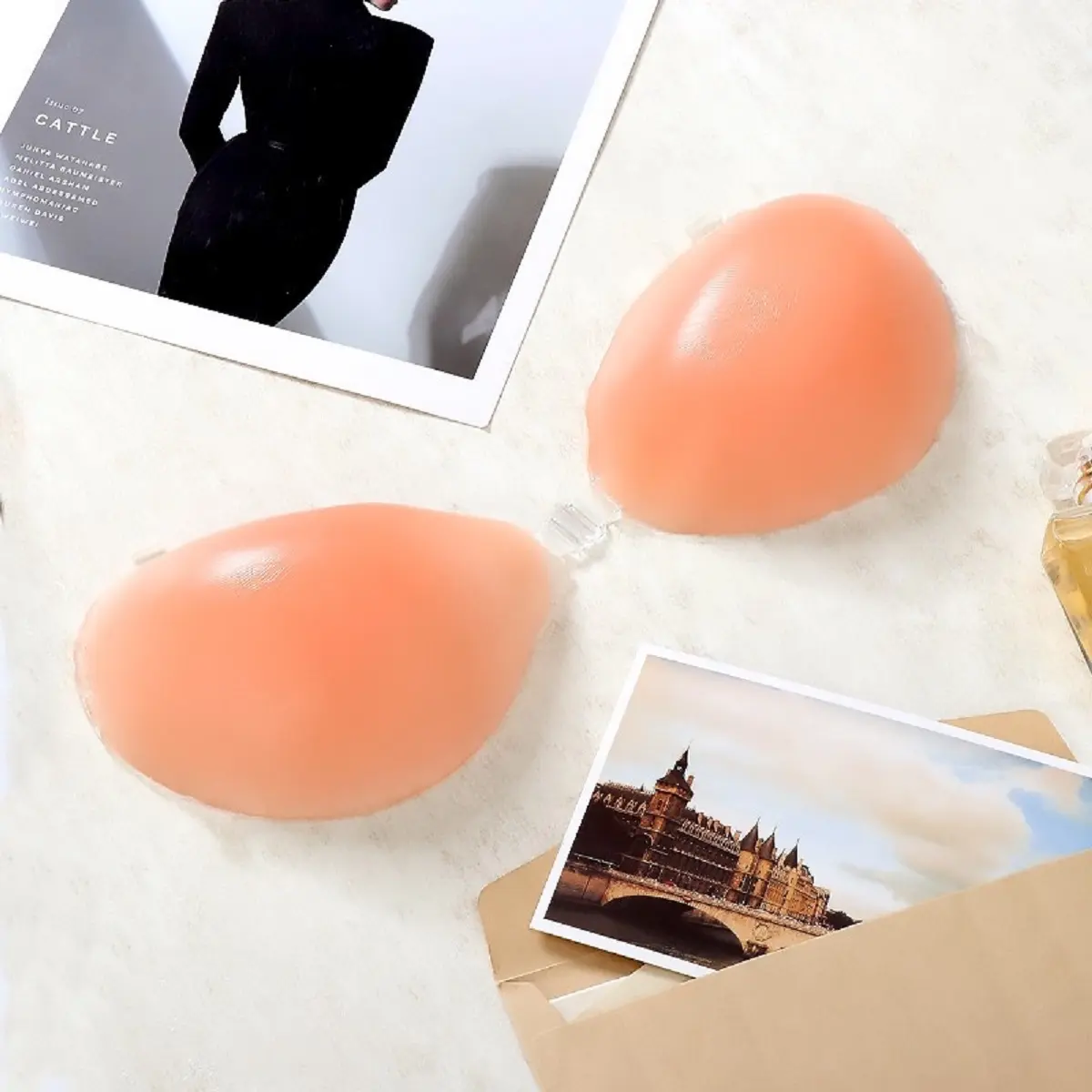 Silikon Bra Tanpa Tali Bra Tempel/Bh Silicon Bra Wedding Invisible Push Up Bra Tebal/Bra Party