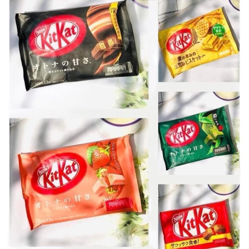 Bánh Sô-cô-la KitKat Nhật Bản Đủ vị - Hương vị Tết trong nhà - Snack Candy