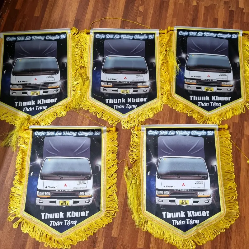 Cờ lưu niệm Dongfeng - Fuso, Kamaz (tùy chọn mẫu) 1