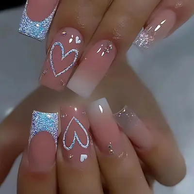Coquette Nails with Nooo Charm - TikTok Shop