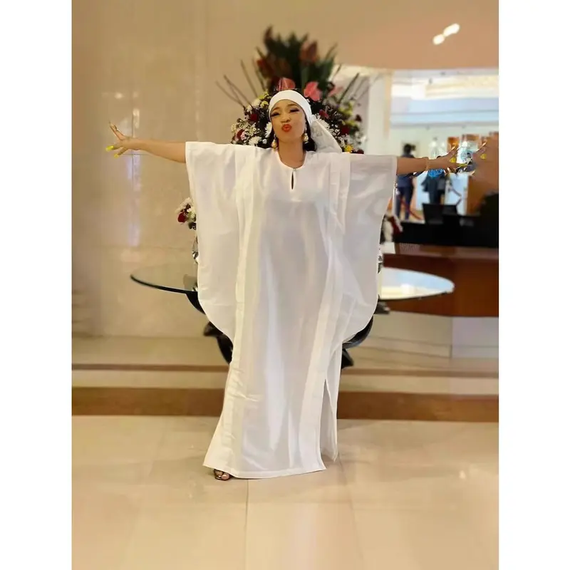 Independent Station African Women's Wear Robe Dress Muslim Ethnic Style Gown plus Size Women's Clothing 3