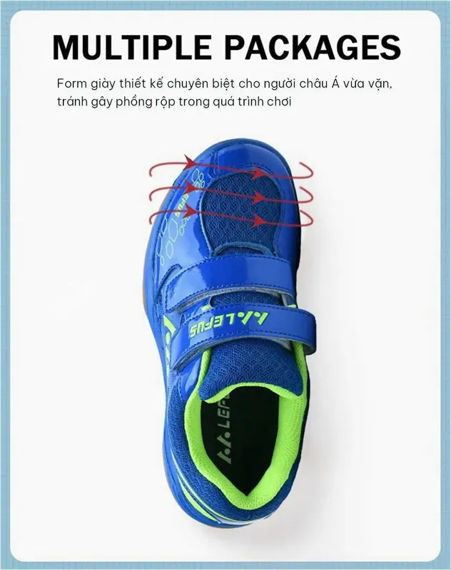 Giày Cầu Lông Trẻ Em Lefus L1086 | Giày Cầu Lông Học Sinh Giá Tốt  Kids Cho Bé Sport Sneaker 1