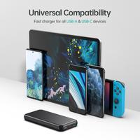 Gambar CHOETECH B627 10,000 mAh Power Bank – Dual Fast Charging PD + QC 18 W USB‑C/USB‑A, Smart LED Display, Compact Portable Battery Pack dari Choetech Indonesia Store Kota Tangerang 4 Tokopedia