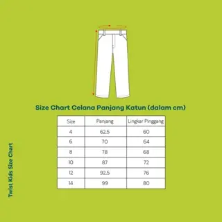 Twist Kids - HARGA SPESIAL Celana Panjang Anak Laki-Laki Bahan Katun dan Jeans Model Random 7