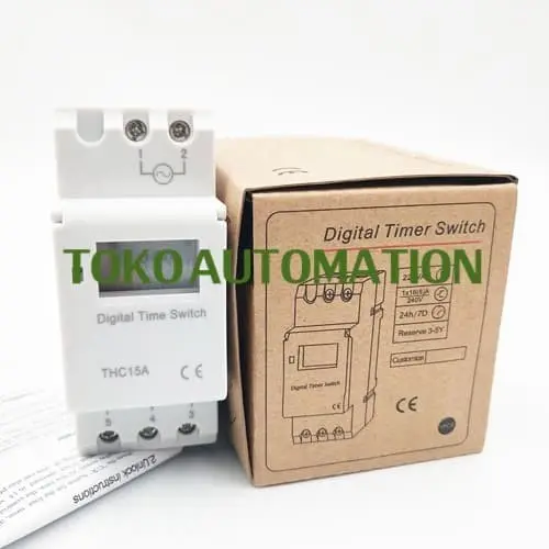 Trend Thc15A 220V Digital Lcd Power Programmable Timer Time Switch Pm96 Original