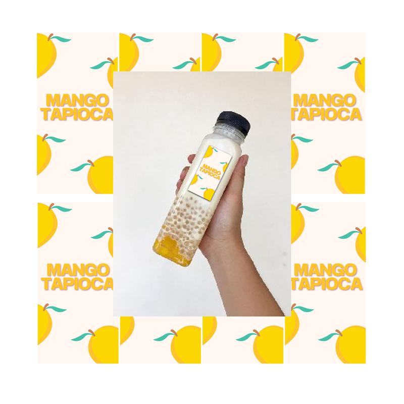 20Pcs/Mango tapioca Sticker Packaging Decoration Stickers Sealing ...