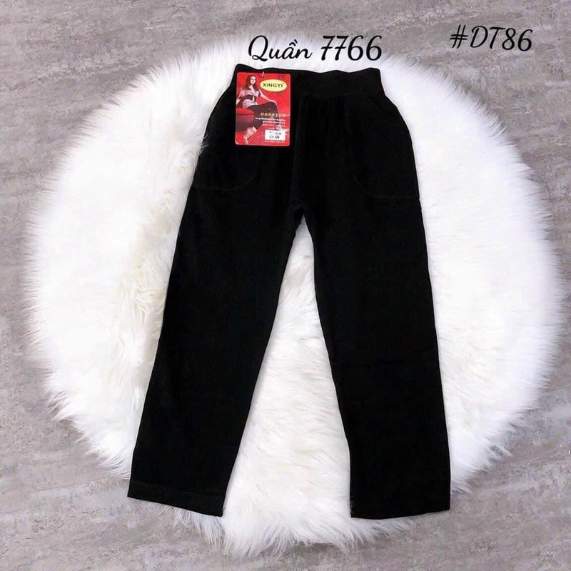 Quần legging nữ 7766 có túi co giãn , form dáng lửng 3
