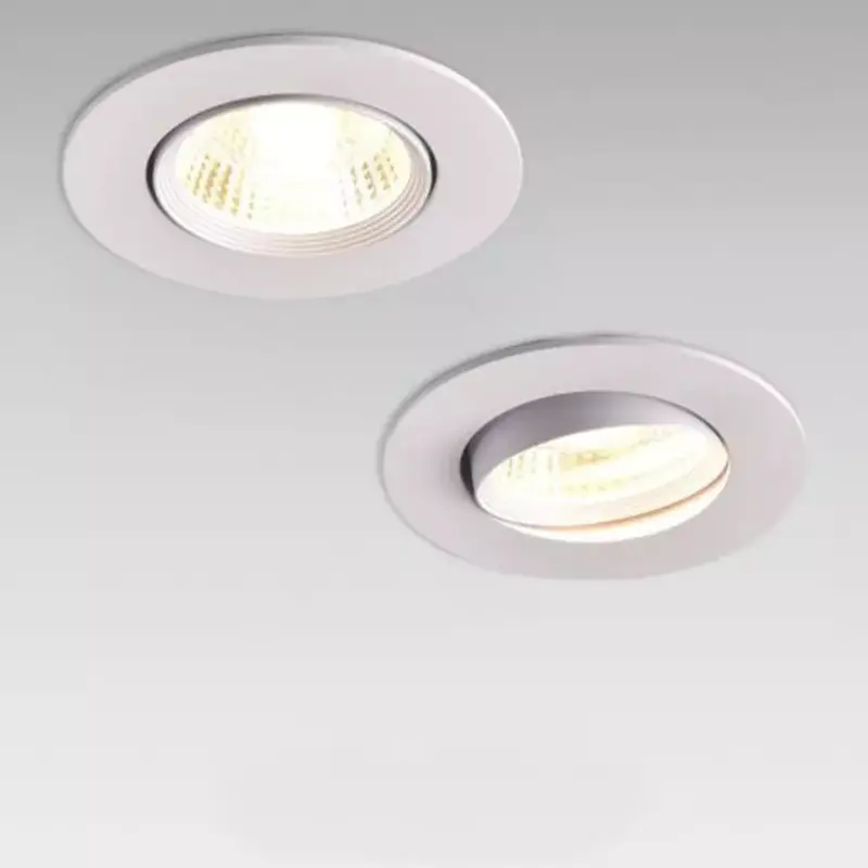 Lampu Downlight Spot COB Led Sorot 5 Watt Hologen 220V Hias Plafon Lukisan Tembok tidur 5w Hias Kamar Rumah Hotel gerak Kuning Putih Neon 5