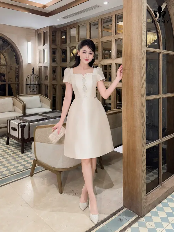 Váy đầm đi tiệc nữ thiết kế cách điệu sang trọng trang nhã Design By RIMMY - Melora Dress 5