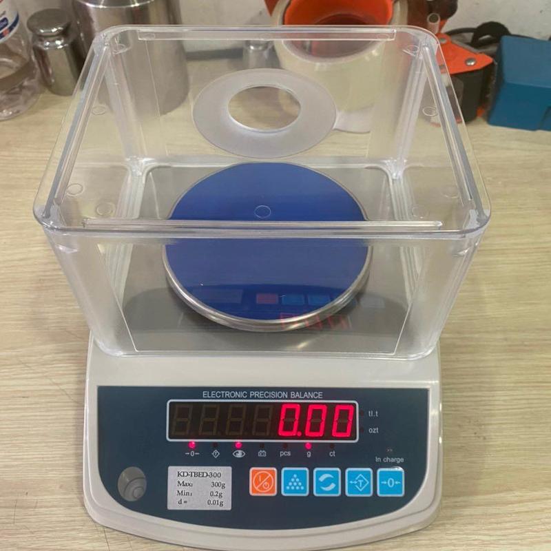 Cân điện tử KD TBED300 Mức cân 300g độ đọc 0.01g cân kỹ thuật hiện đại chính xác đến từng gram 3