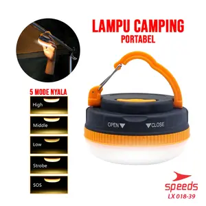 SPEEDS Lampu LED Portabel Emergency Lampu Camping Multifungsi Lampu Gantung Outdoor Indoor Portable LX 018-39
