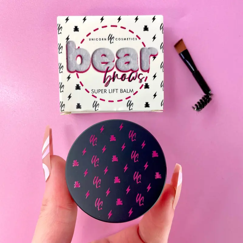 BEAR BROWS EXTREME LIFTING BALM 14 GRAMS Clear Fluffy Makeup Cosmetic 2