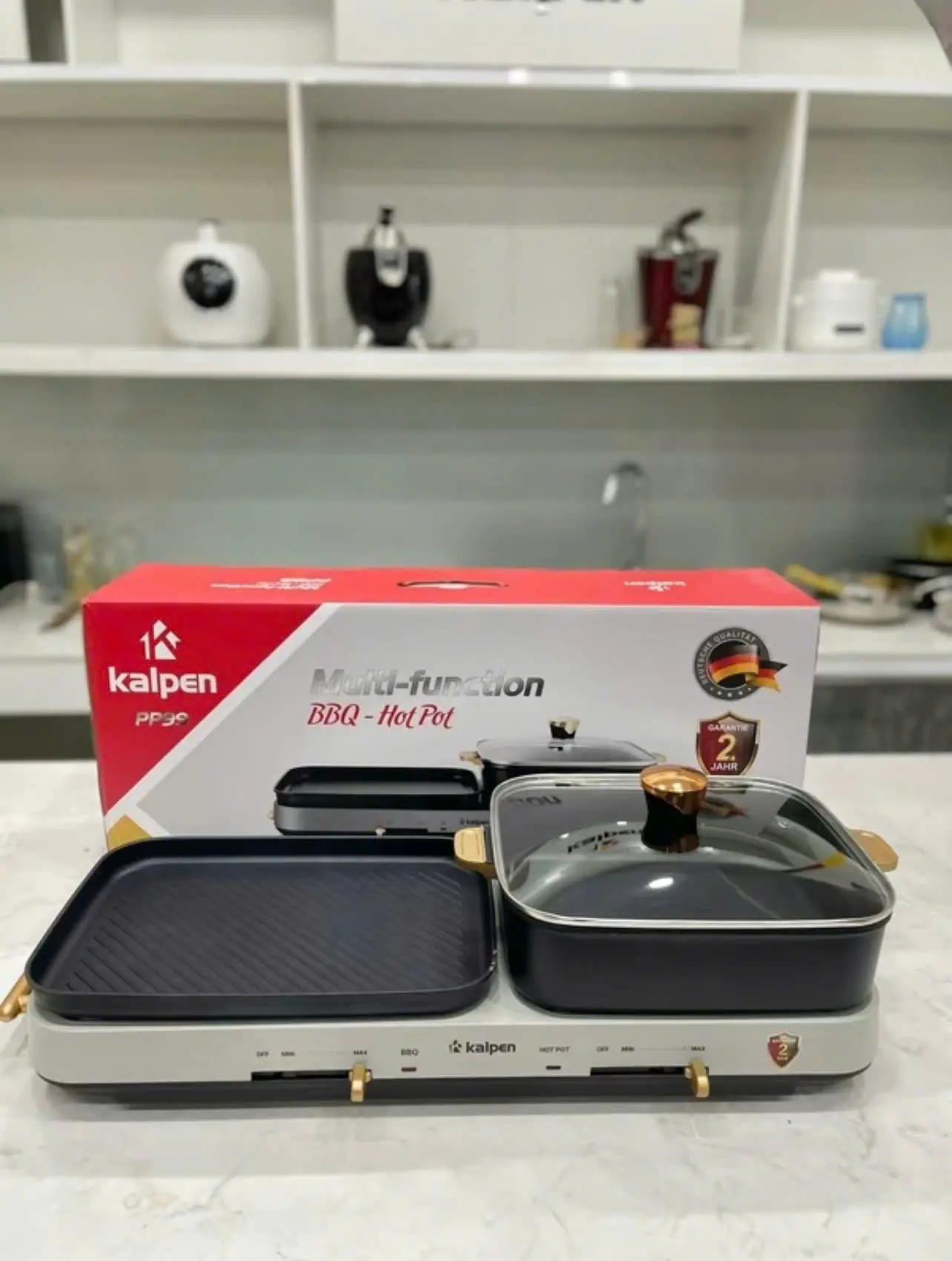 Bếp nướng lẩu đa năng Kalpen PP99 2200W - Không Khói
