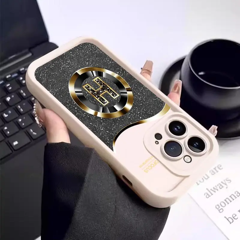 Softcase For Samsung J6 Plus J6 + J6 Prime J7 Pro J7 Prime A02 A022 A03 Core A10 A7 2018 A750 F Grand Prime Plus J2 Prime J2 Ace J4 + J4 Plus J4 2018 J415 M02 M022 M21 2020 2021 M30s On7 2016 Case Lembut Silikon Simple Letter Lens Protection Cassing 6