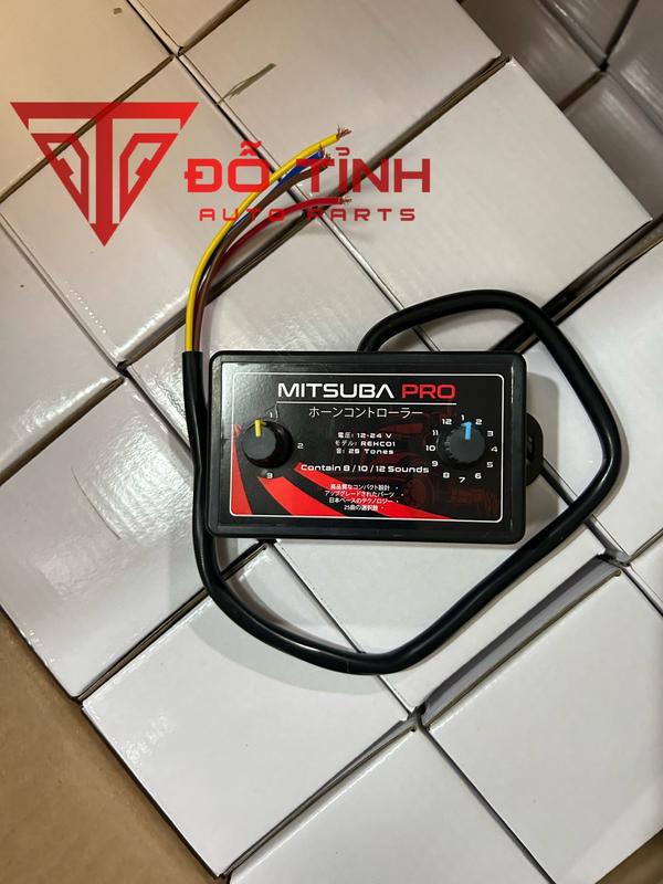 Nhại còi Misuba Pro 25 bài và cách đấu. Nhại còi hơi còi điện 12 24v dùng chung