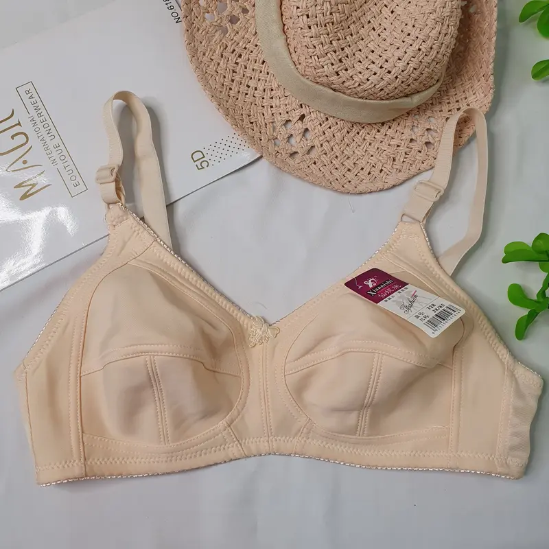 Áo Lót Nữ Mỏng Bigsize 328 - Không Mút - Không Gọng - Quả to Cup D - Dành cho các bạn béo mập, vòng 1 to, bầu bí 1