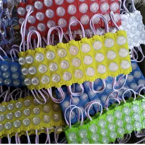 lampu LED 3 mata 3 watt lampu variasi kolong  Mobil 12/24v fog lamp