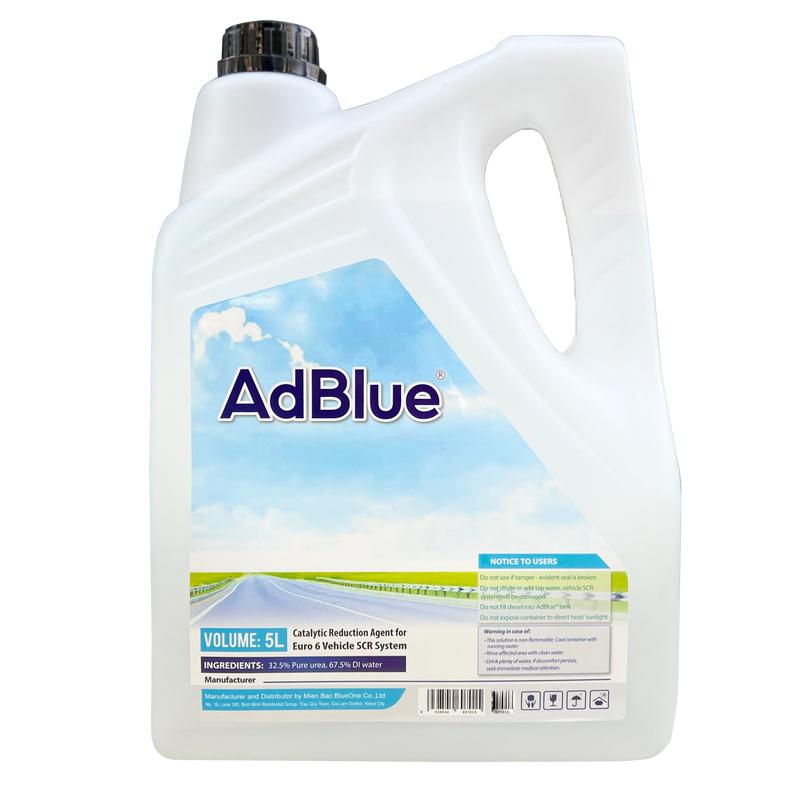 AdBlue 5 Lít BlueOne Xử lý khí thải động cơ dầu Diesel Euro 4 5 6 5