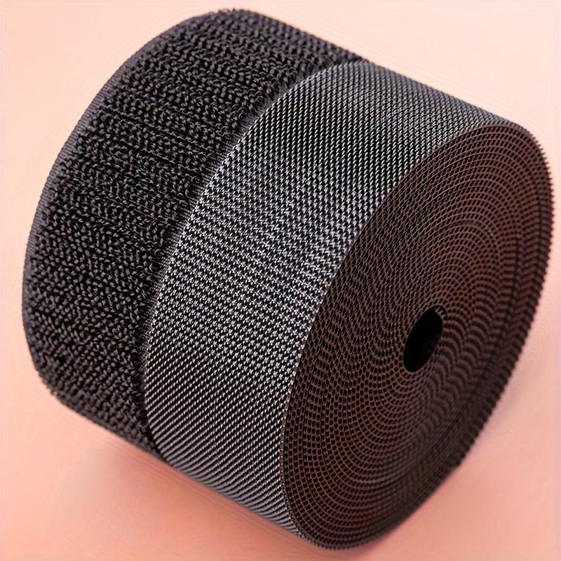 Black Hook and Loop Tape - 39 Inch Interlocking Fastener Strips ...