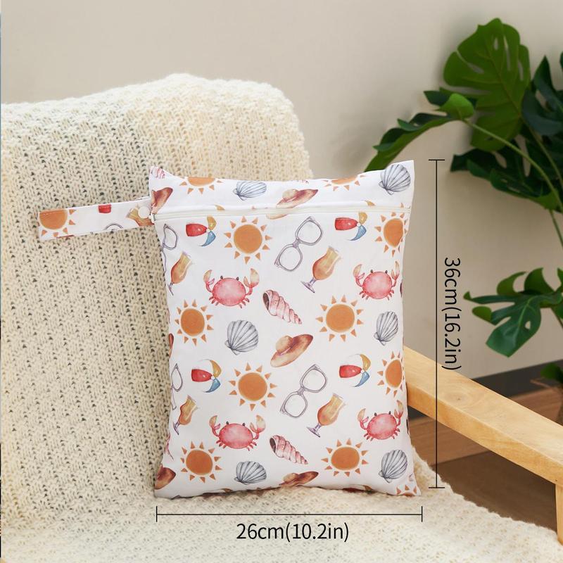 Product Introduction of Waterproof Baby Diaper Bag, Reusable Large Capacity Stroller Bag, Portable Washable Travel Bag, Cute Multipurpose Storage Diaper Bag 13