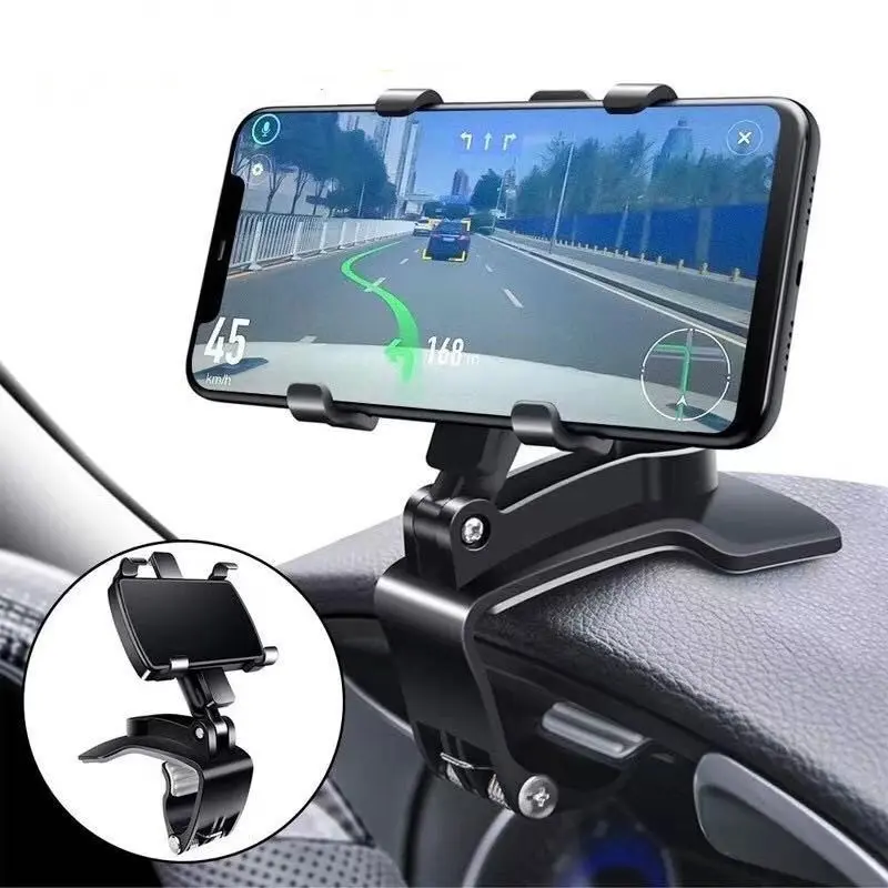 [Mẫu Mới Cao Cấp] Giá kẹp điện thoại ô tô- Taplo - Kẹp che nắng - Gương trong xe - Xoay 360 độ Phụ Tùng silicon bảo hành của nhà cung cấp kepdienthoai xehoi giadodienthoai oto360 gi áđỡđ oto giat reo do kepdienthoaia 29 1