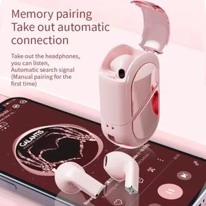 520 Rotatable Heart-shaped Bluetooth Earphones TWS 5.3 Wireless Earbuds HD Stereo Cute Gift Audio Electronic