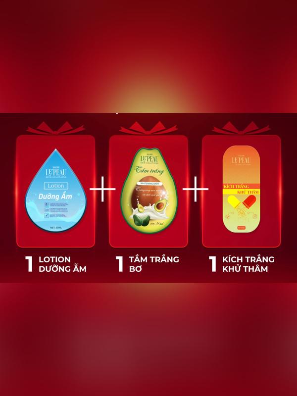 Set 3 Gối Dưỡng Body Sau PEEL 0