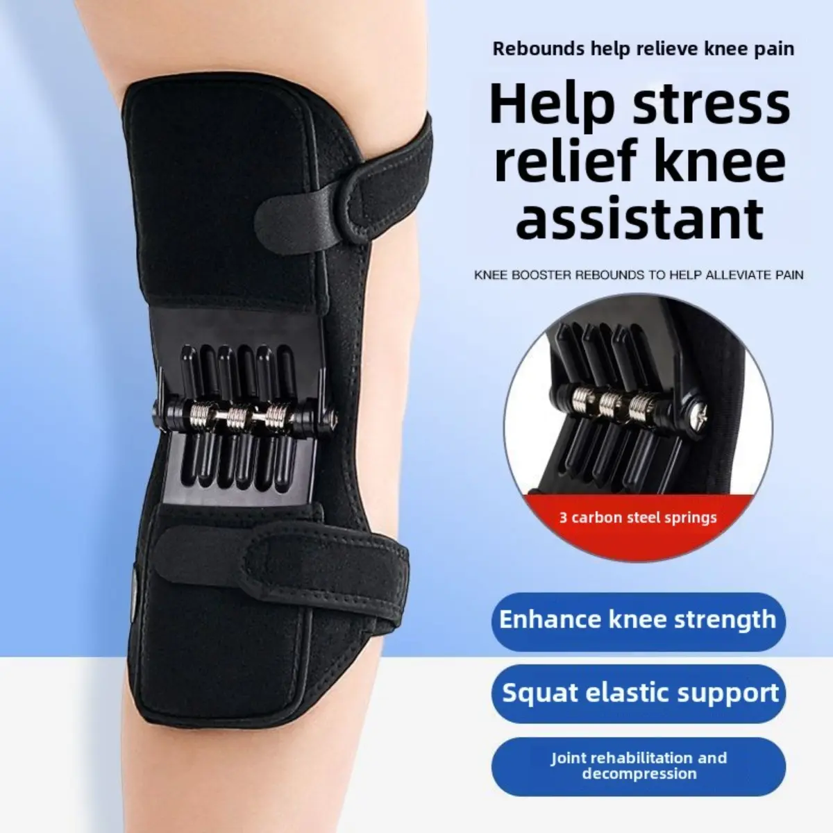 Knee Brace Support for Hiking Protection Sports Elderly Support Fitness Walking Climbing Patella Knee Brace