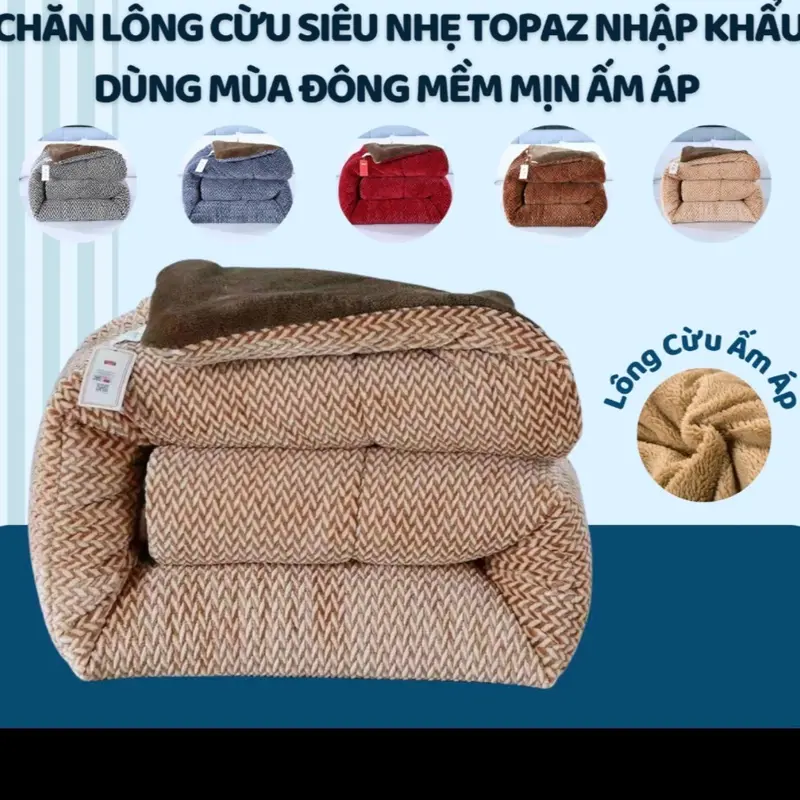 Chăn cừu Úc cân  kt 2mx2m3 hàng cao cấp,loai 1 1