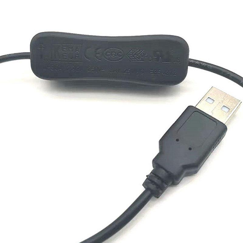 Product Introduction of USB2.0 A Male to A Female Extension power charging extension 304 Switch button ON OFF Cable  SGB2 77