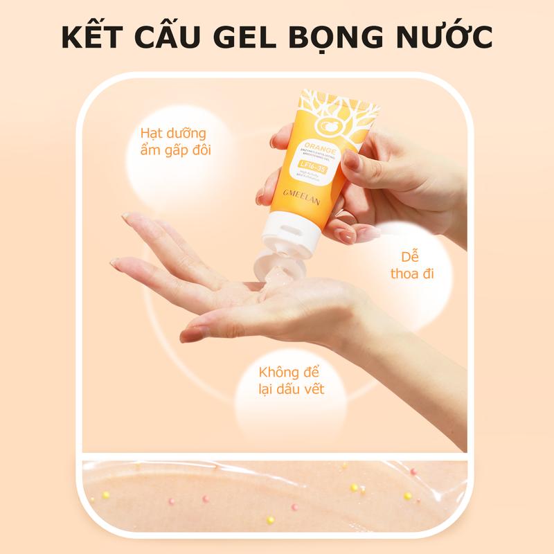 【L 5PCS KITS GMEELAN Gel Tẩy Tế Bào Chết Da Mặt 50g+SỮA RỬA MẶT TẠO BỌT LÀM SẠCH Ô LIU 150ml+Kem Glutathione Lazy Cream 30g +Chiba Rose Kem chống nắng 30g+Xà phòng 100g