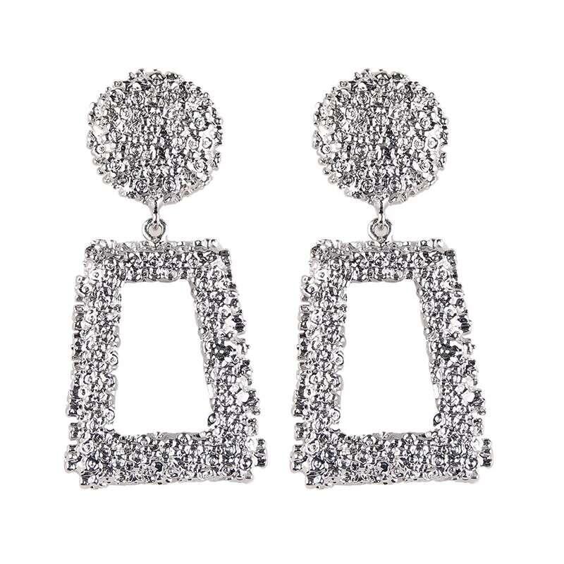 Product Introduction of Simulated Pearl Stud Fashion Long Statement Earrings for Womenn Party Wedding Female Jewelry Gift 7