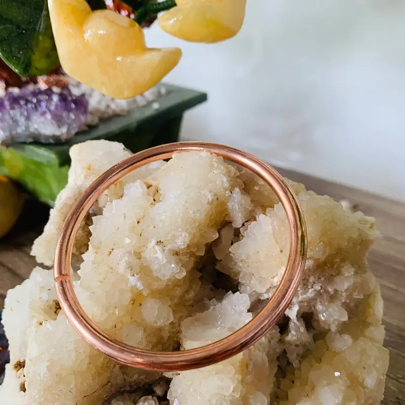 Vòng tay đồng đỏ 4li hỗ trợ sức khoẻ tránh sóng điện từ 3