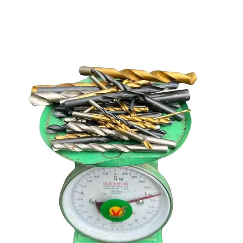 combo 1kg mũi khoan (thép đen, thép vàng, thép trắng) dùng để khoan kim loại như sắt, thép, gang, nhôm, gỗ