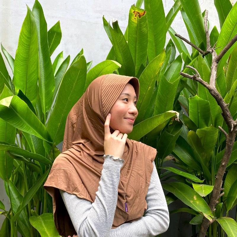 𝐌𝐮𝐭𝐡𝐚𝐚𝐫𝐢𝐪 Bergo Sport Dasya Premium size M || Hijab Instant 0