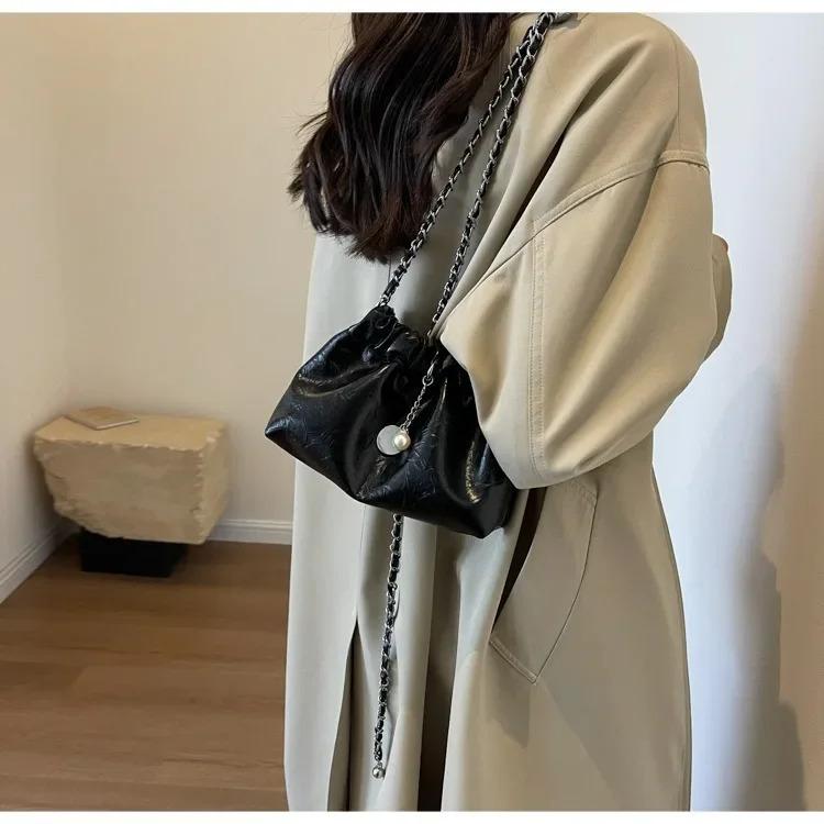 Product Introduction of Millennium Bag Women 2025 New High Sense Shoulder Bags Summer Chain Bag Fashion Bucket Bag Messenger Bags Purses Handbags 26