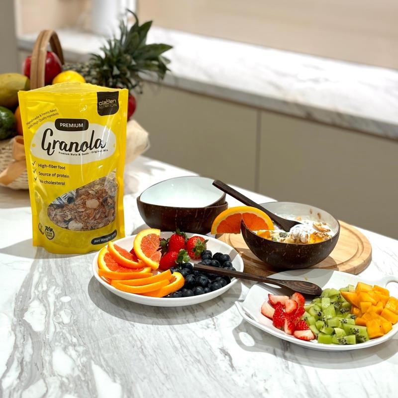Product Introduction of ️️️[CHÍNH HÃNG]️OLABEN Granola 500g Siêu Hạt Dinh Dưỡng Vị Truyền Thống Túi 500g 15