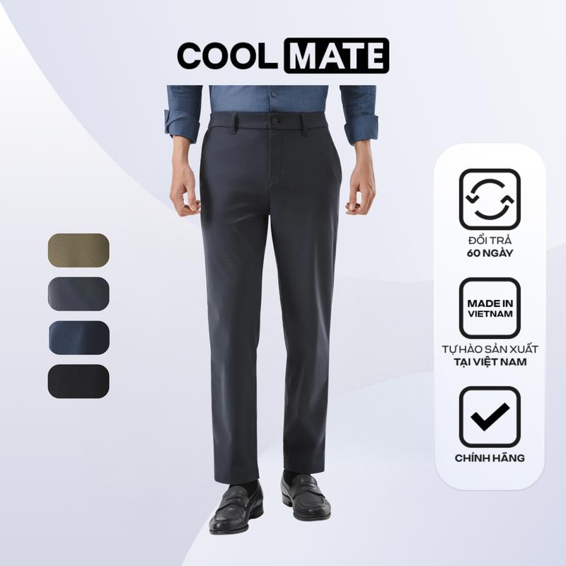 Quần dài nam ECC pants dáng Taper Co giãn - Chống nhăn - Coolmate