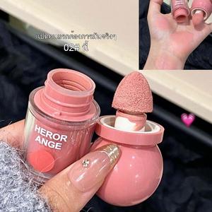 HERORANGE, บลัชออนเหลว, ให้ผิวด้านแสง, เพิ่มความกระจ่างใสและความขาวตามธรรมชาติ, เม็ดสีขยายและหดตัว, สไตล์เกาหลี, บลัชออนอ่อน, บลัชออนแก้ม, บลัชออนครีมอายแชโดว์, บลัชออนไลท์, บลัชออนเจลลี่, บลัชออนคิดโอ้ มาย, บลัชออนสีม่วง, บลัชออนแคทลิน, บลัชออนสีดำ