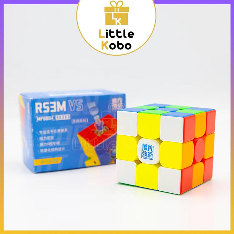Rubik 3x3 MoYu RS3M V5 RS3 M 3x3 Magnetic Ball Core UV Rubic 3 Tầng Cao Cấp Có Nam Châm Đồ Chơi Trí Tuệ Phát Triển Tư Duy Toy