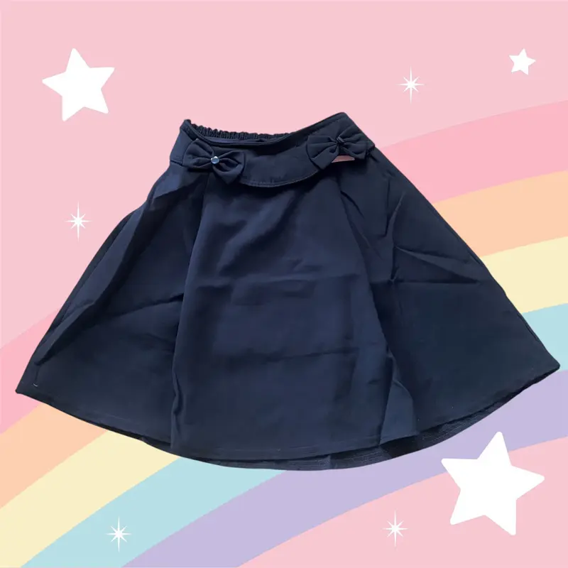 ￼Chân Váy Đồng Phục Học Sinh Bé Gái Có Quần Trong Chất Cotton Lụa Mềm Siêu XInh Cấp 1 Cấp 2 Tiểu Học 4