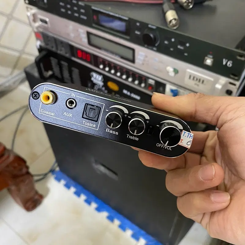 Đầu  giải mã âm thanh Hifi tặng kèm  phụ kiện đầy đủ 6