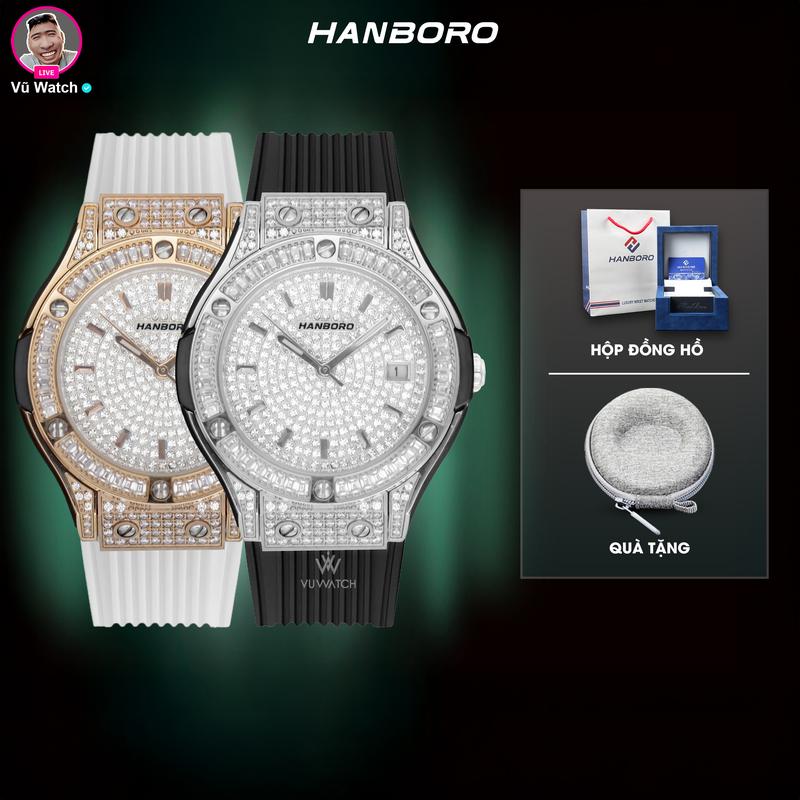Đồng hồ nữ HANBORO 9235 [3841] | Nhà phân phối chính thức Vũ Watch | Bảo hành 5 năm